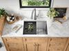 24&rdquo; Workstation Undermount Single Bowl 16 Gauge Stainless Steel Laundry Utility Kitchen Sink with WorkFlow&trade; Ledge and Accessories